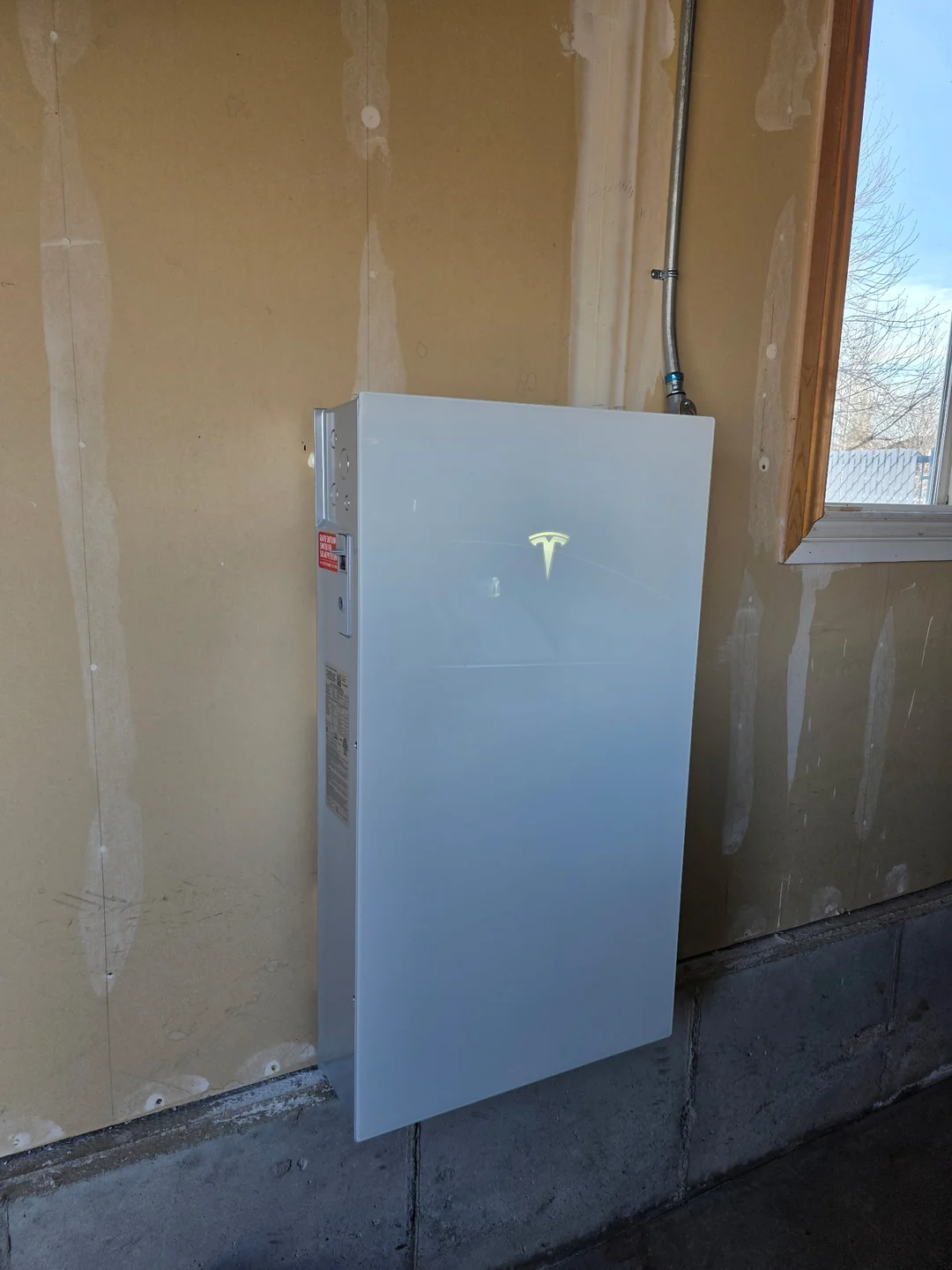 Bat on a Utah residential install