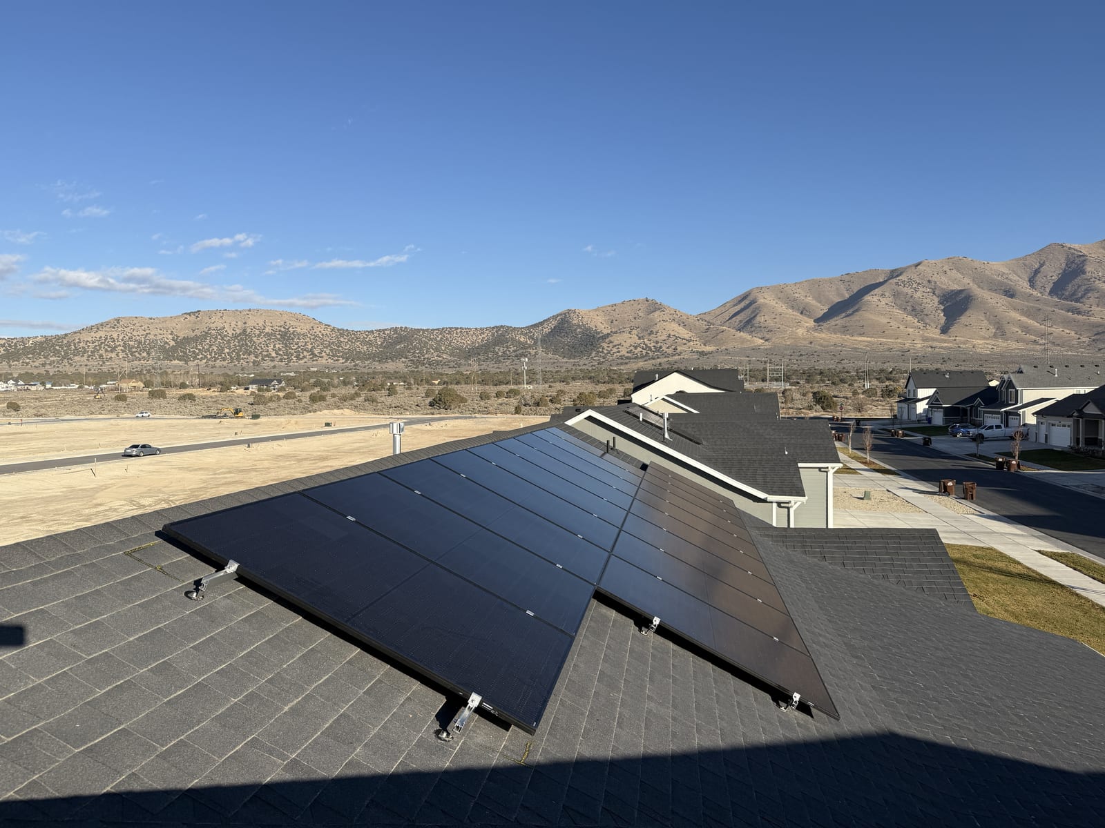 6.97 kW Solar + 13.5 kWh Battery install in Eagle Mountain, UT